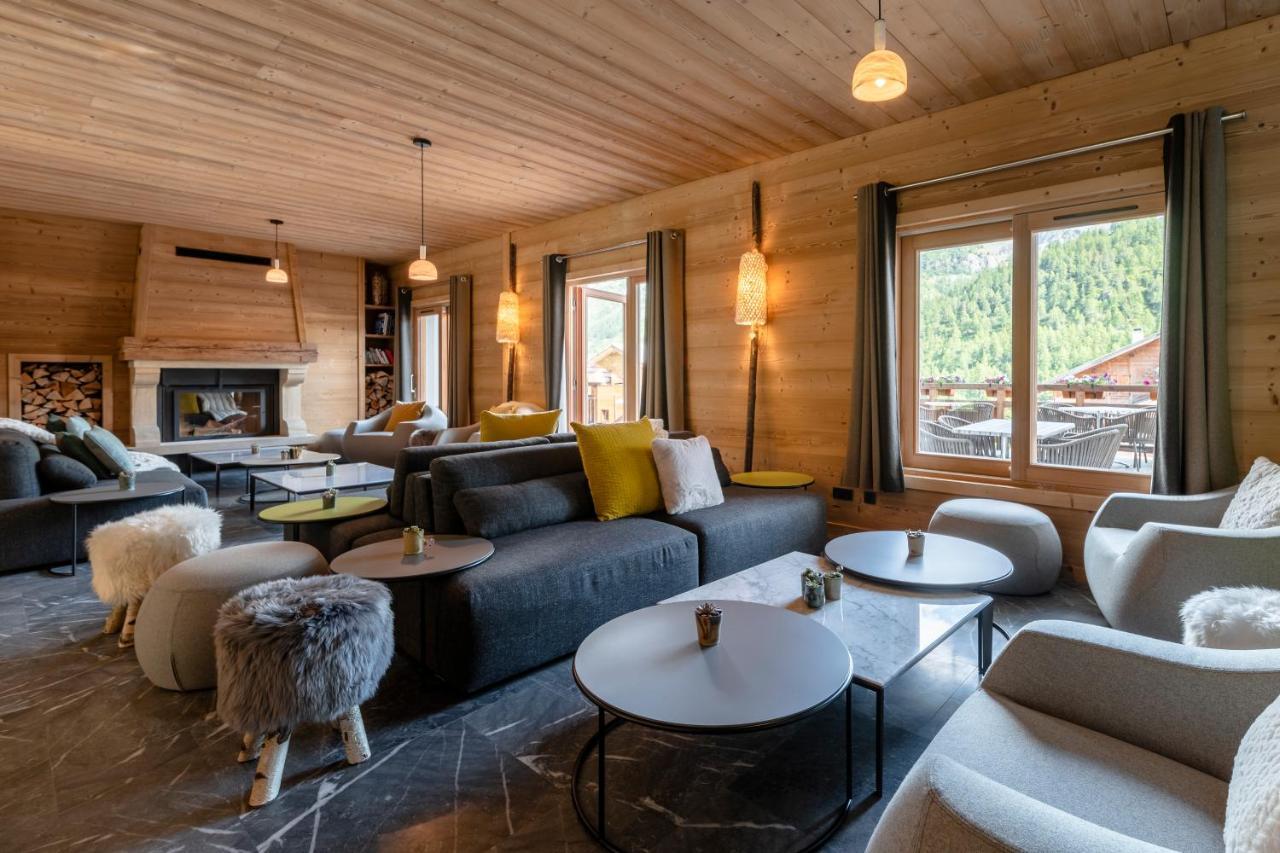 Le Chalet Blanc Hotel & Spa Montgenèvre Dış mekan fotoğraf
