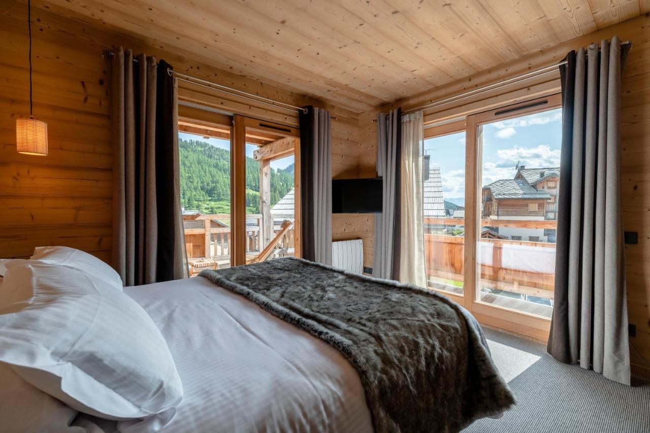 Le Chalet Blanc Hotel & Spa Montgenèvre Dış mekan fotoğraf