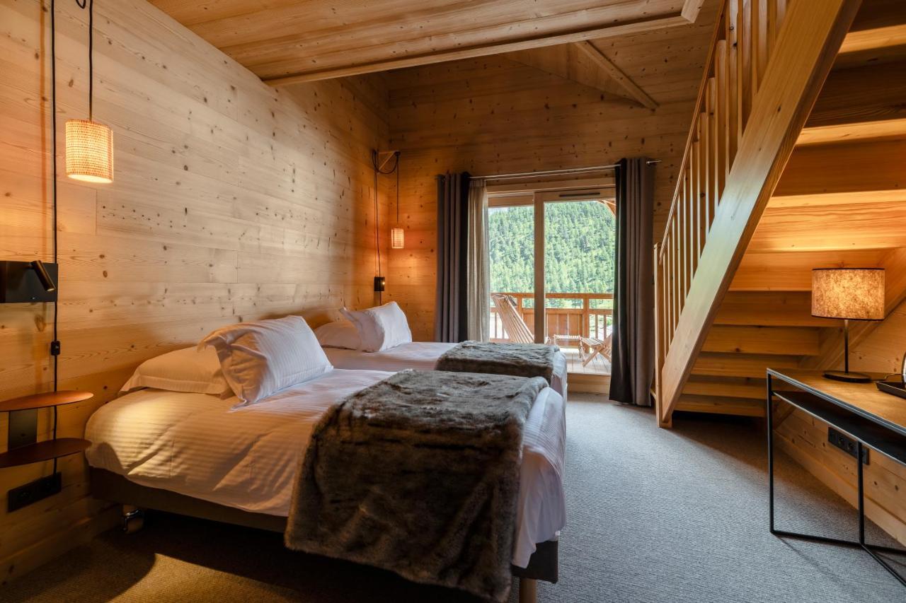 Le Chalet Blanc Hotel & Spa Montgenèvre Dış mekan fotoğraf